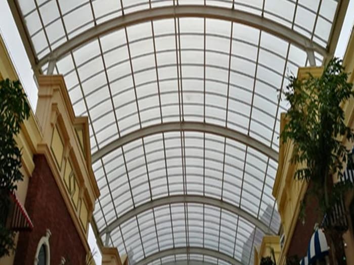 涟源屋面网架顶棚吊装方案